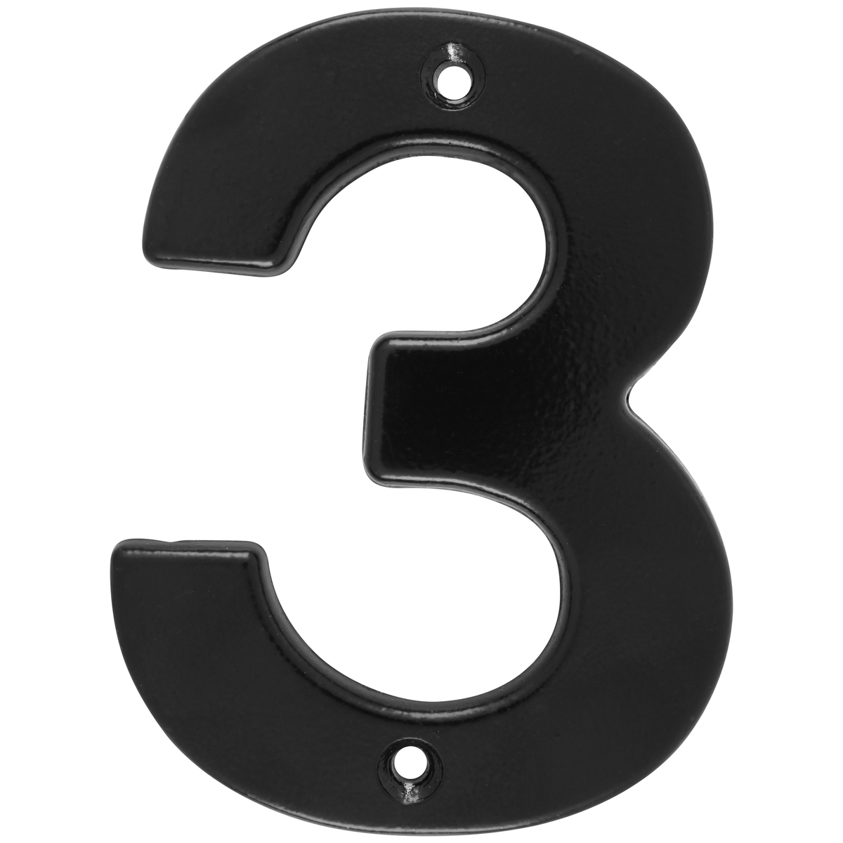 Nรบmero 3 bold 4″ negro Lock L63N Nรบmero 3 bold 4″ negro Lock L63N