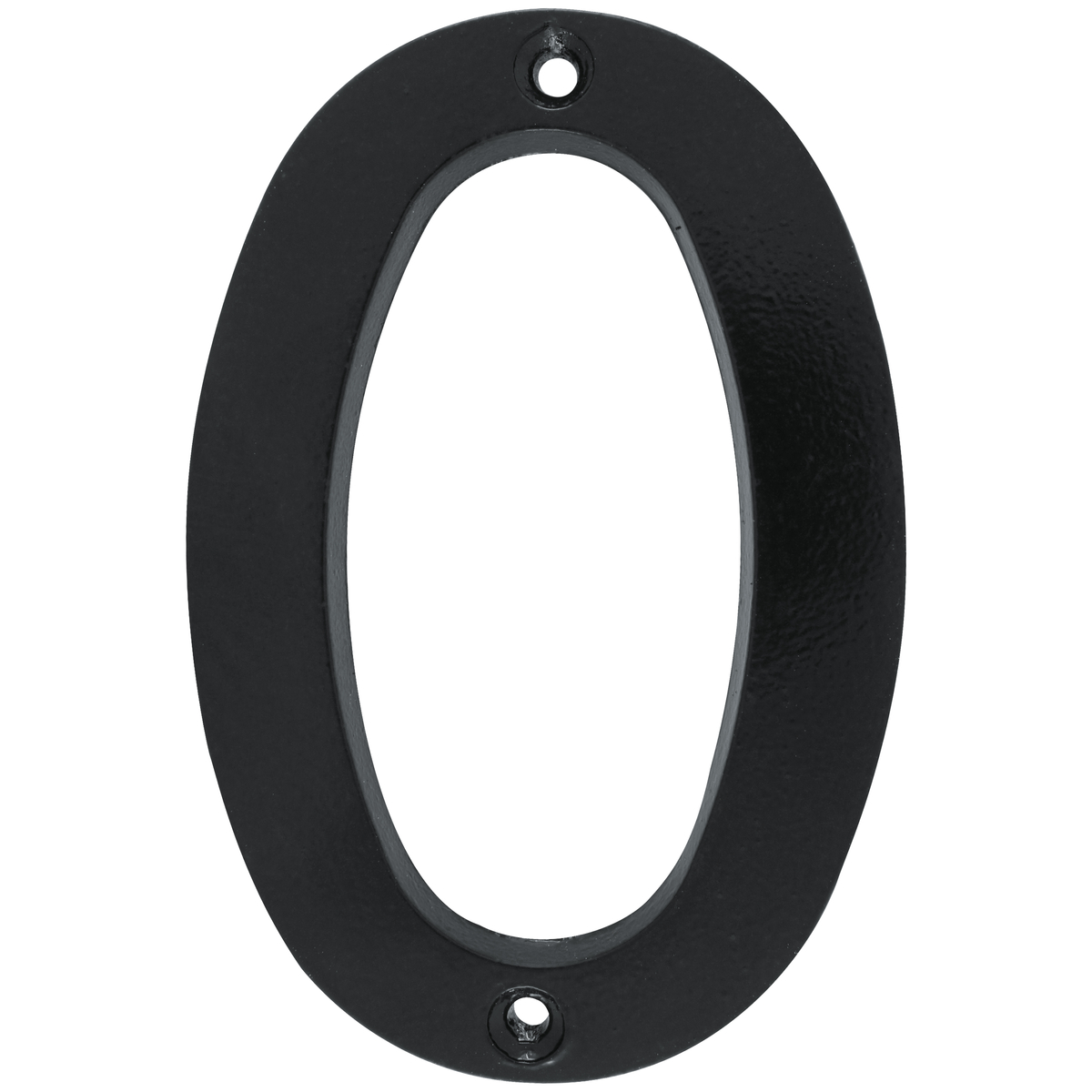 Número 0 slim 4″ negro Lock