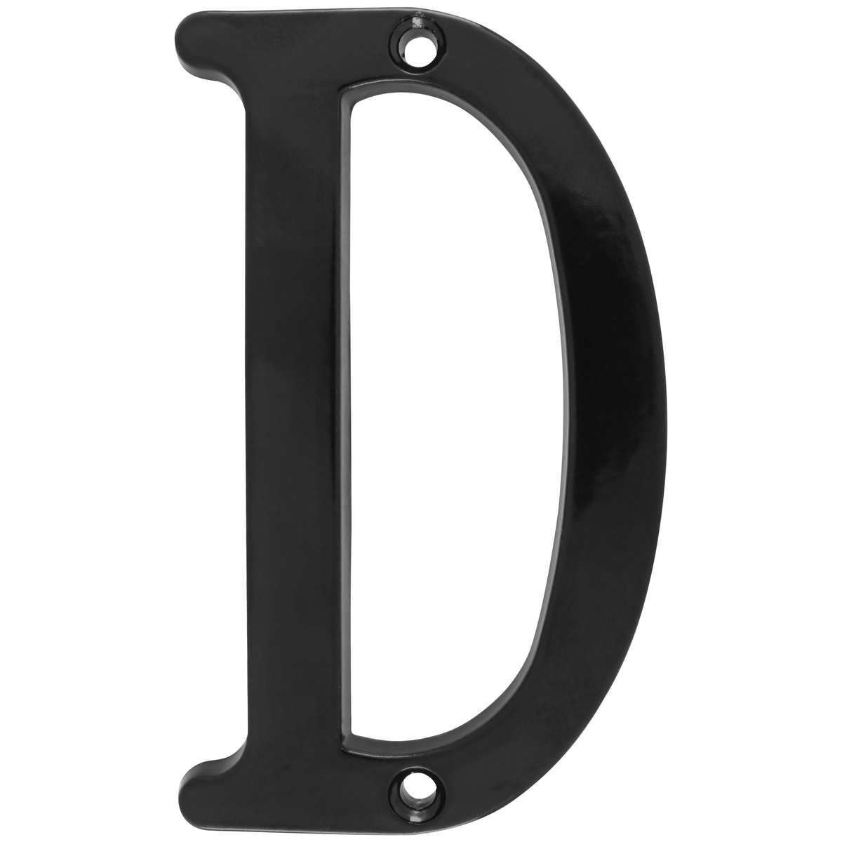 Letra A slim 4″ negro Lock