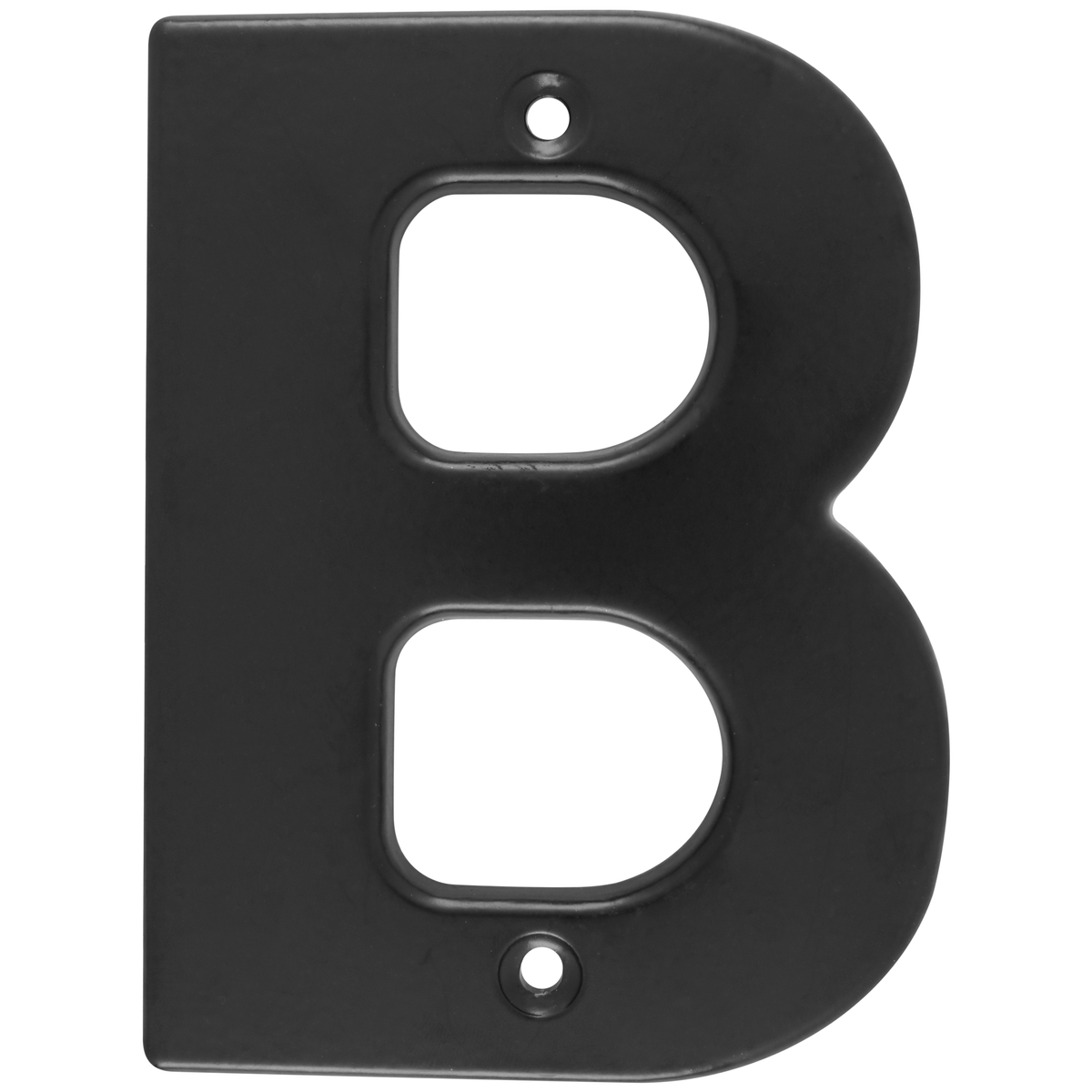 Letra B bold 4″ negro Lock