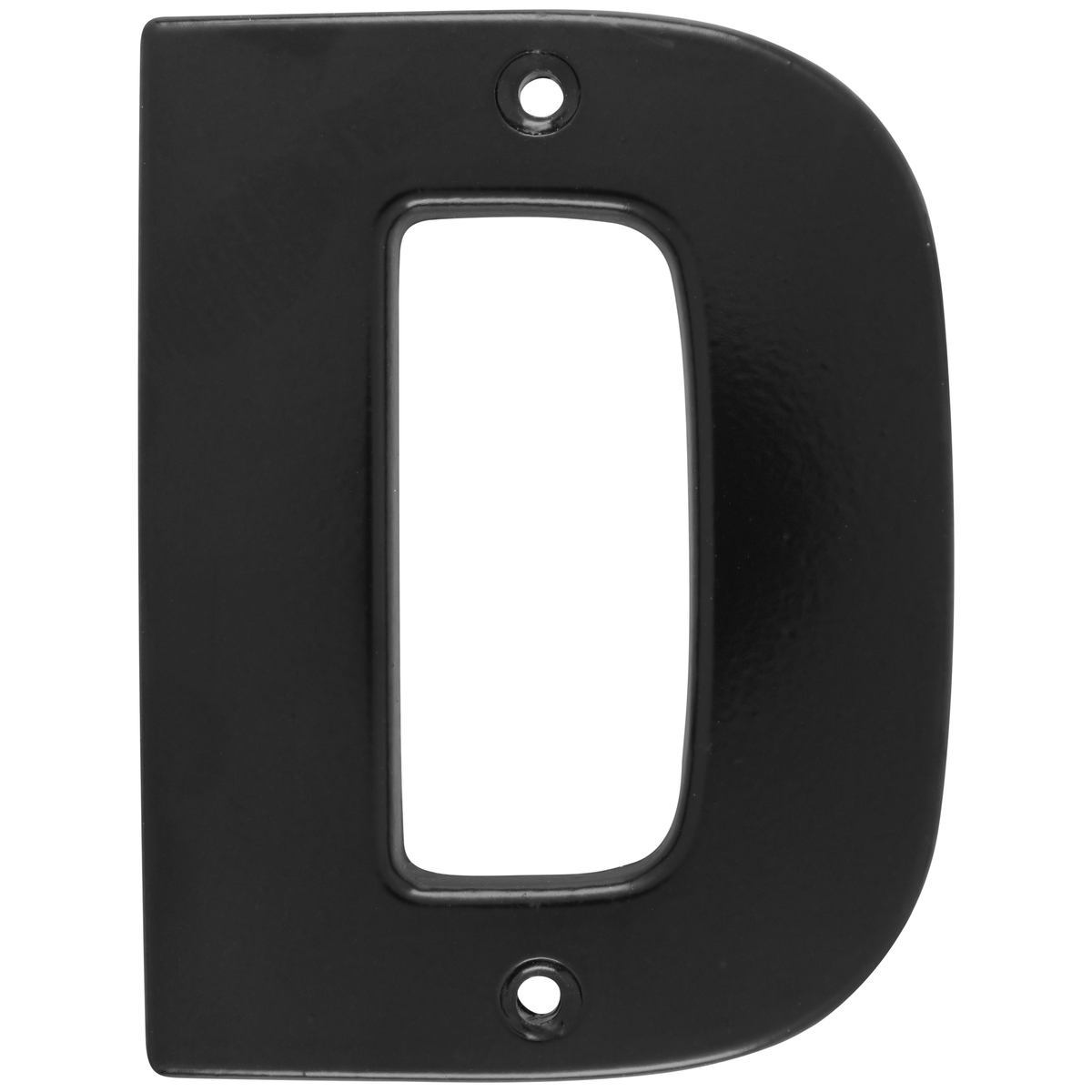 Letra D bold 4″ negro Lock
