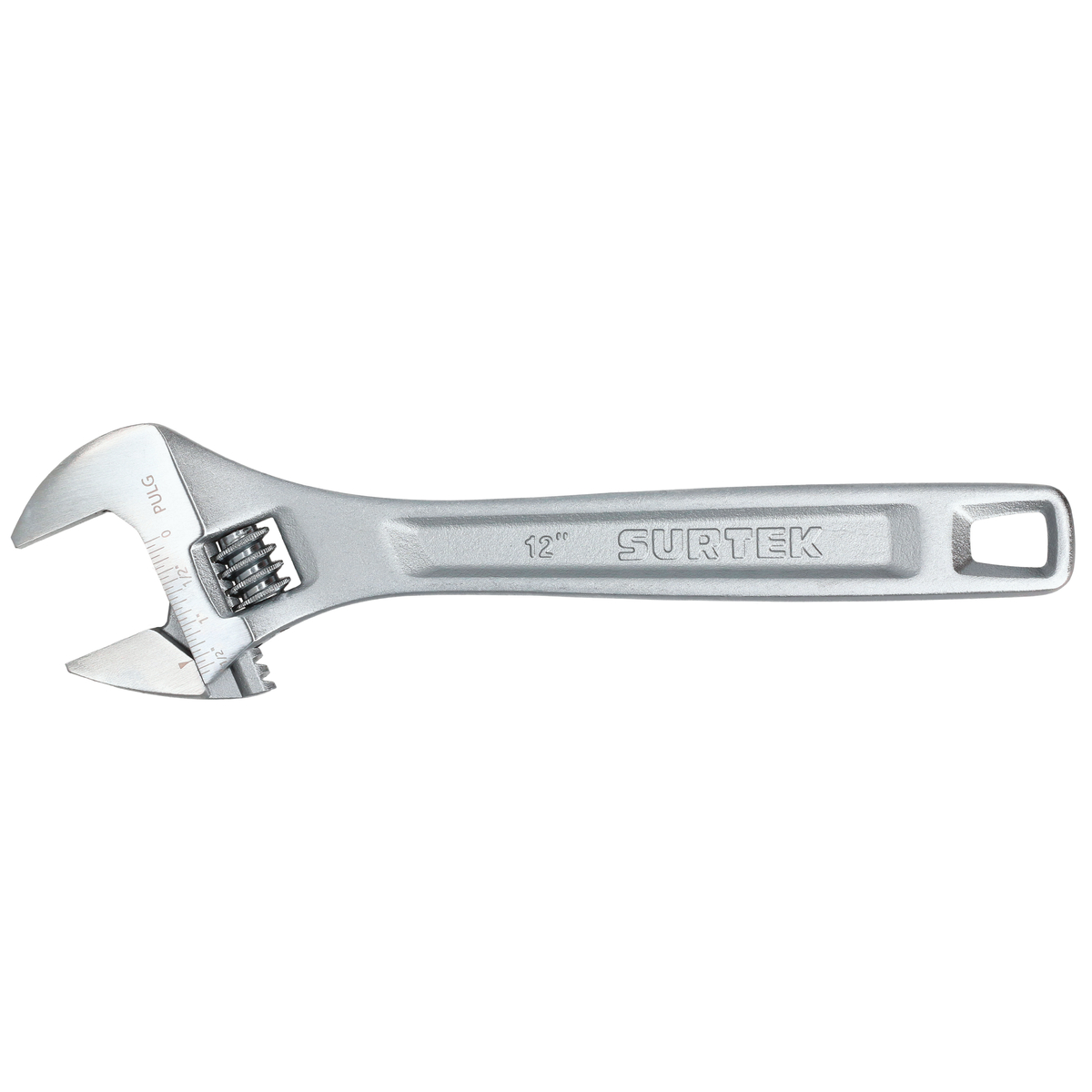 Llave perico 12" cromada Surtek
