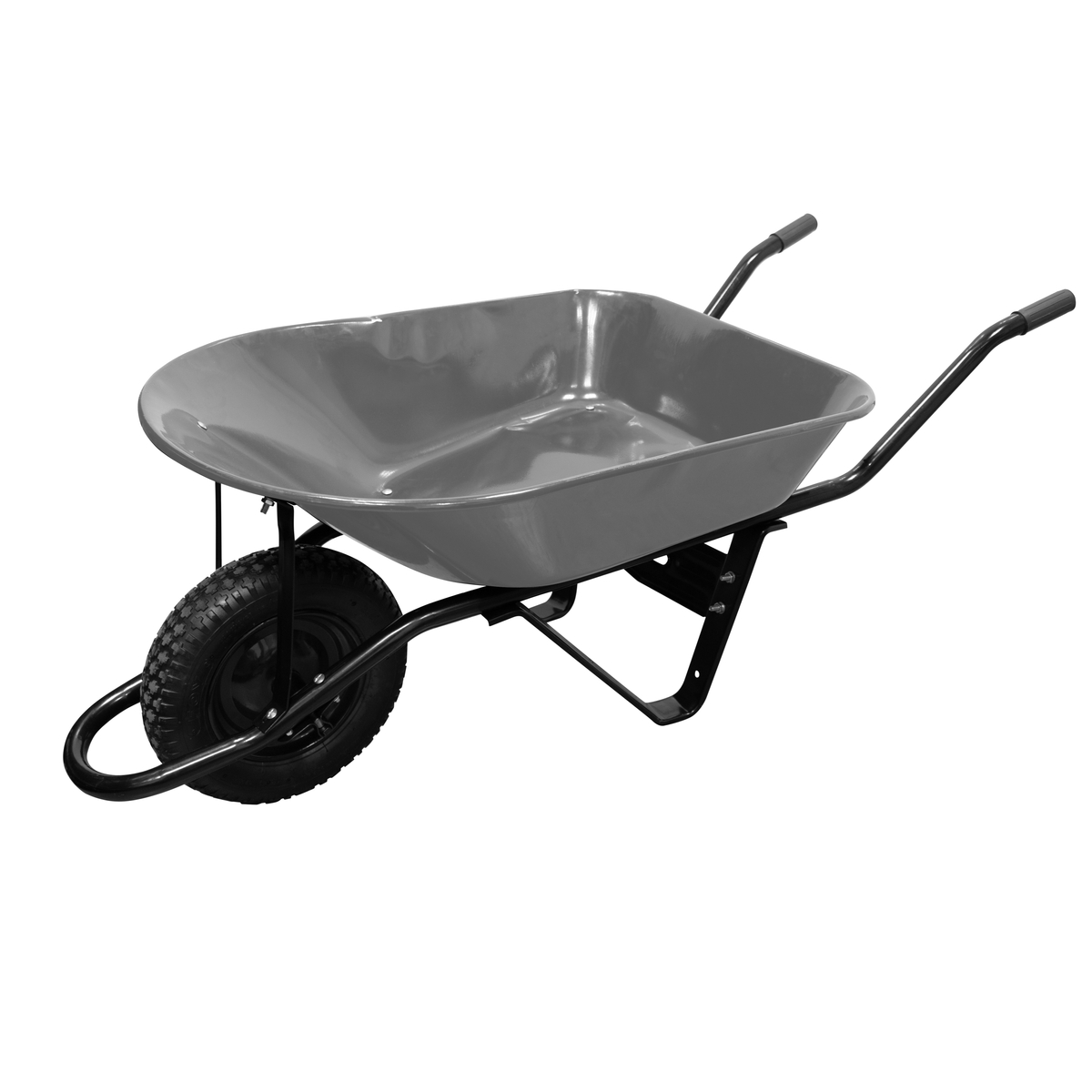 Carretilla con bastidor metálico 4.5 Ft3 llanta solida Foy CFG45S