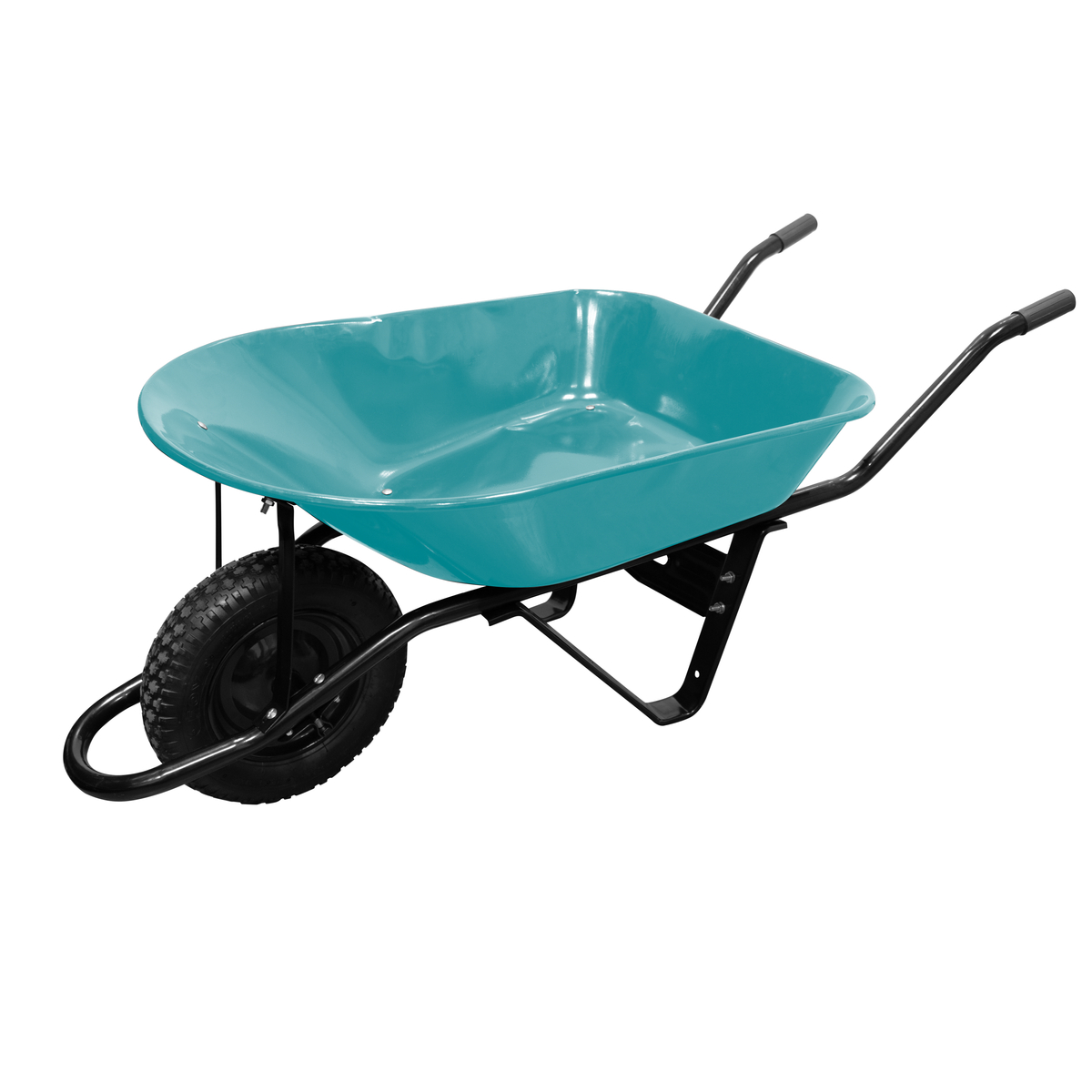 Carretilla con bastidor metálico 5.5 Ft3 llanta solida Foy CFG55S
