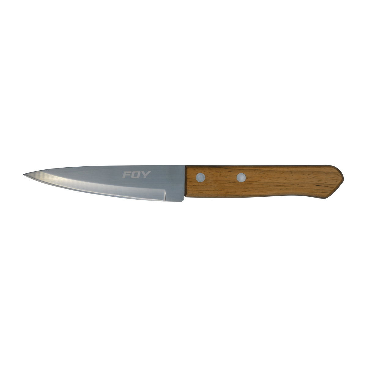 Cuchillo de acero inoxidable para chef con mango de madera de 6″ Foy