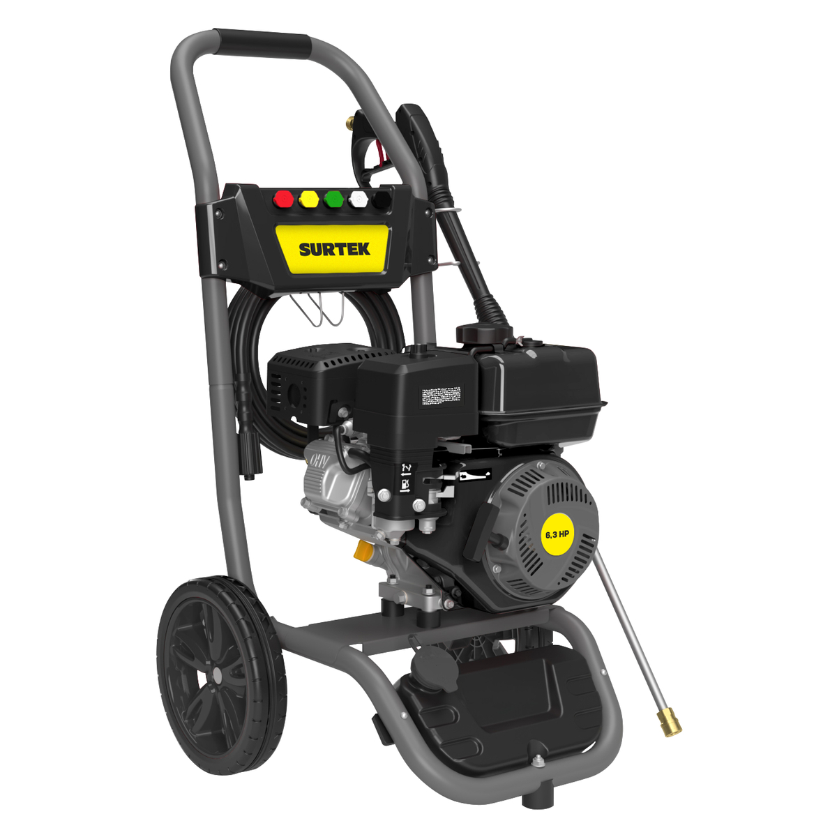 Hidrolavadora a gasolina 5.9 HP 2800 PSI, 9 Lt por minuto Surtek HG759