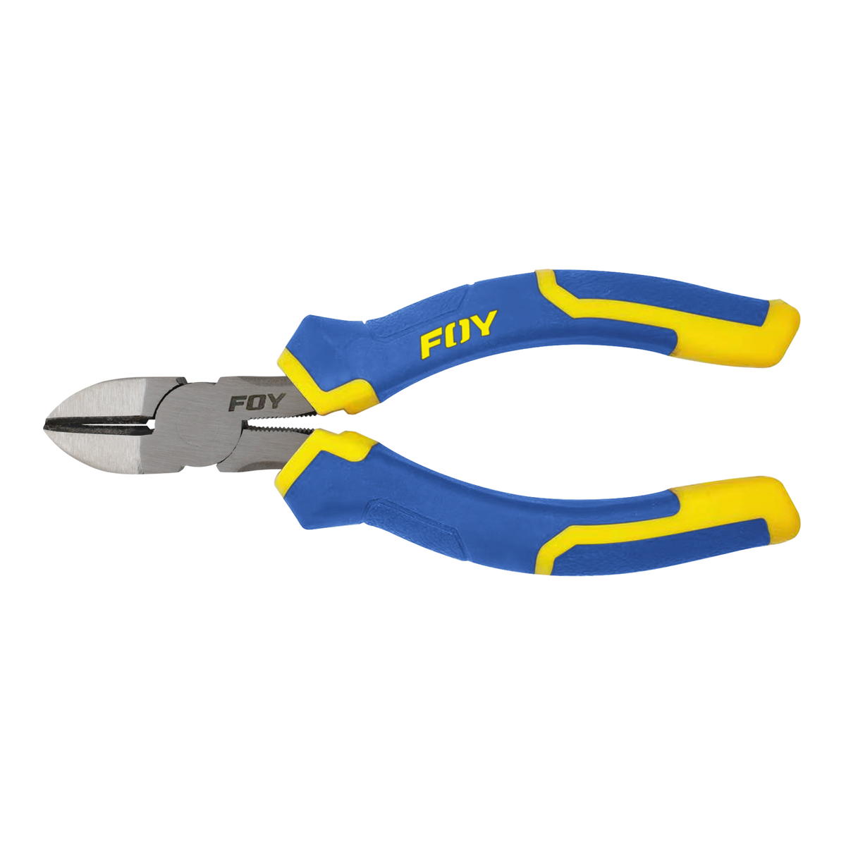 Pinza para electricista con mango bimaterial corte diagonal de 8″ Foy PE8D