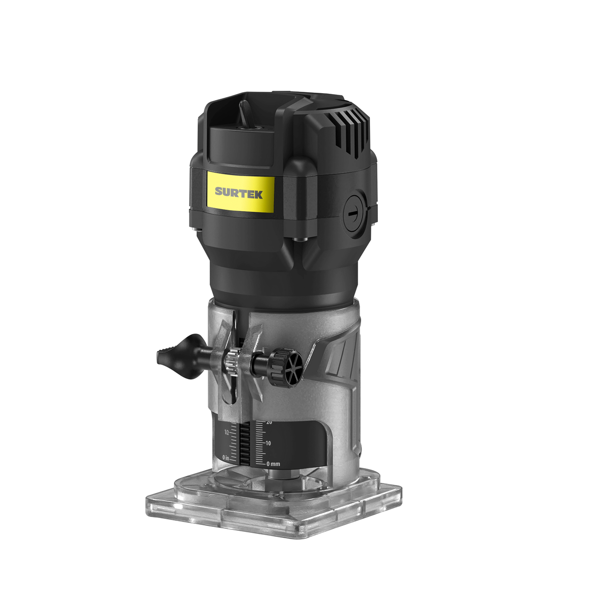 Router 1/4″ 550 W 120 V, 30000 RPM, compacto Surtek
