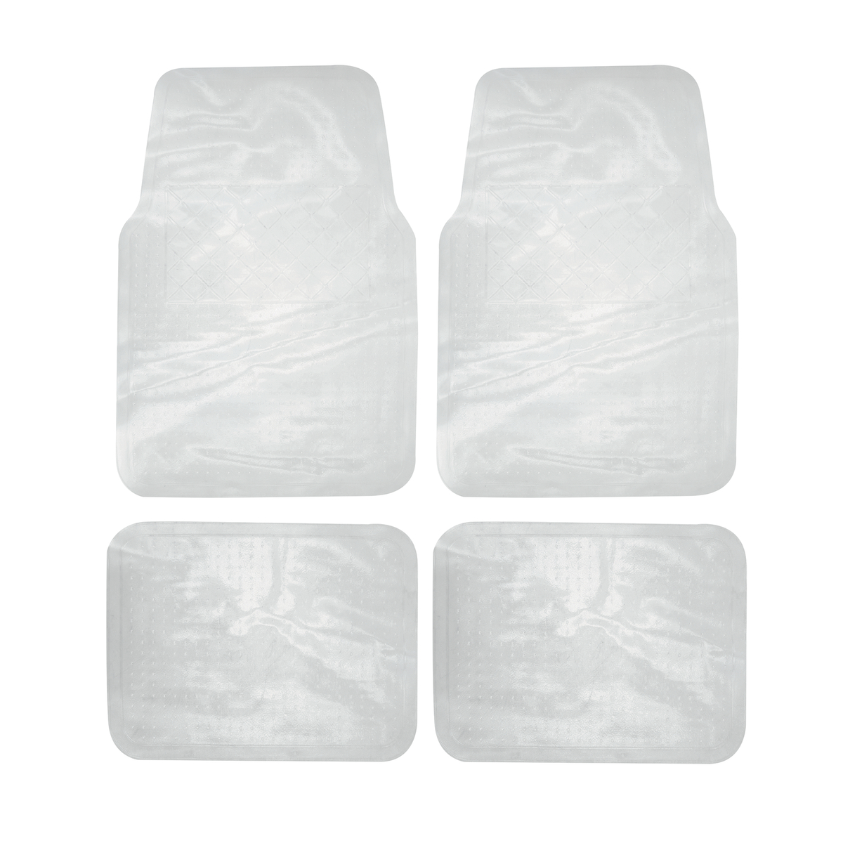 Juego de tapetes para auto, 4 piezas, color transparente Surtek TA4T