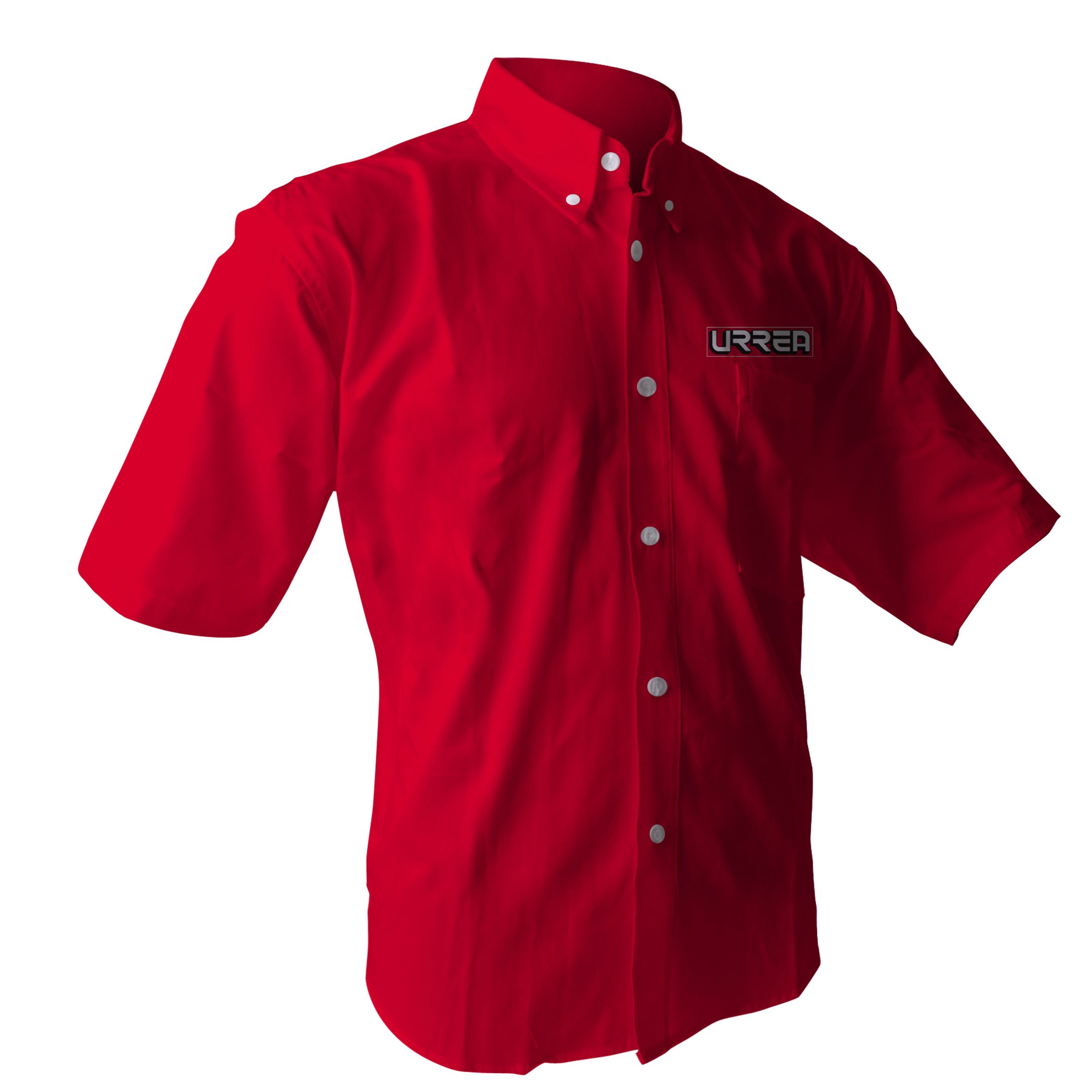 Camisa de manga corta para caballero color rojo talla XL Urrea Camisa de manga corta para caballero color rojo talla XL Urrea