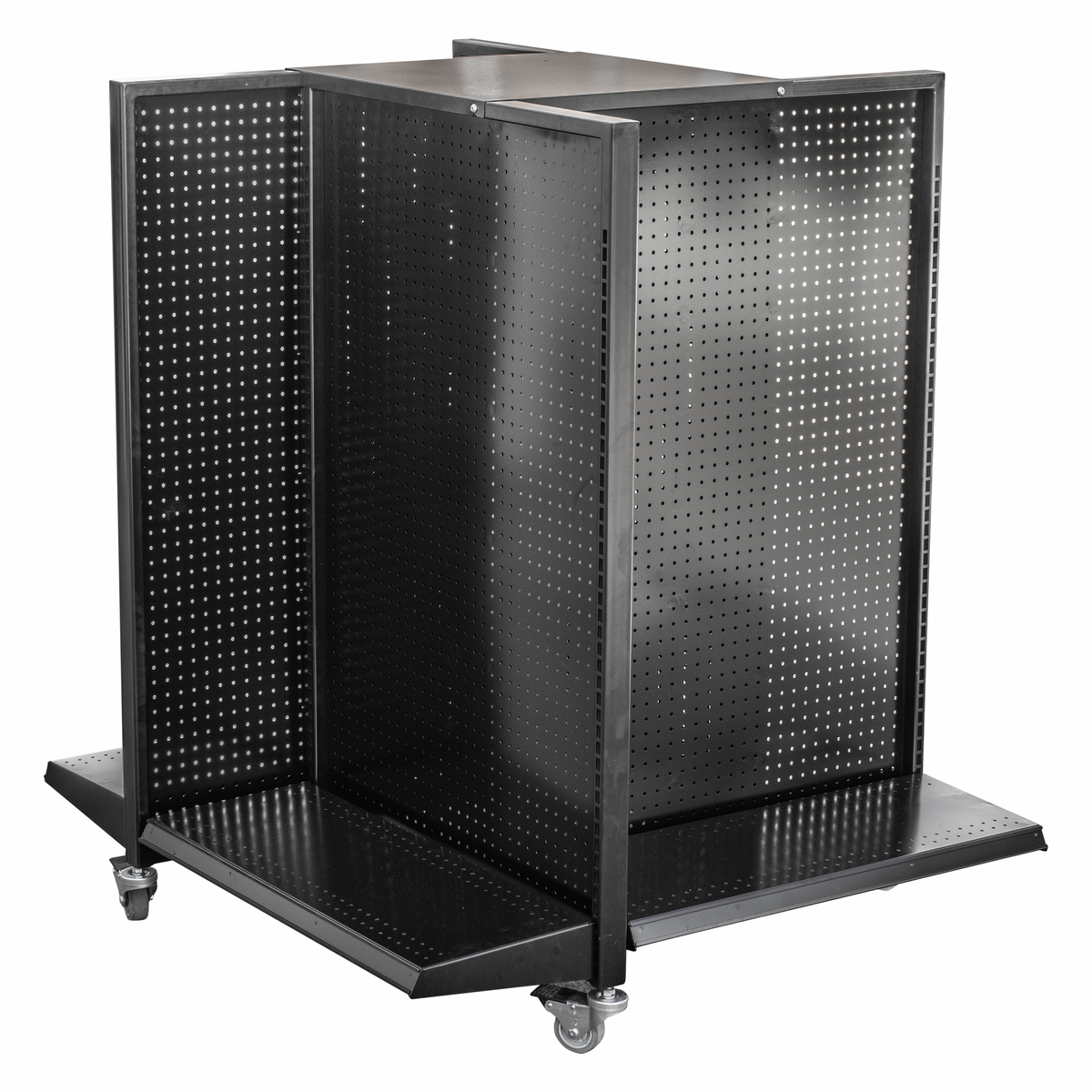 Góndola modular panel metálico 124 x 124 x 142 cm Urrea GONMN