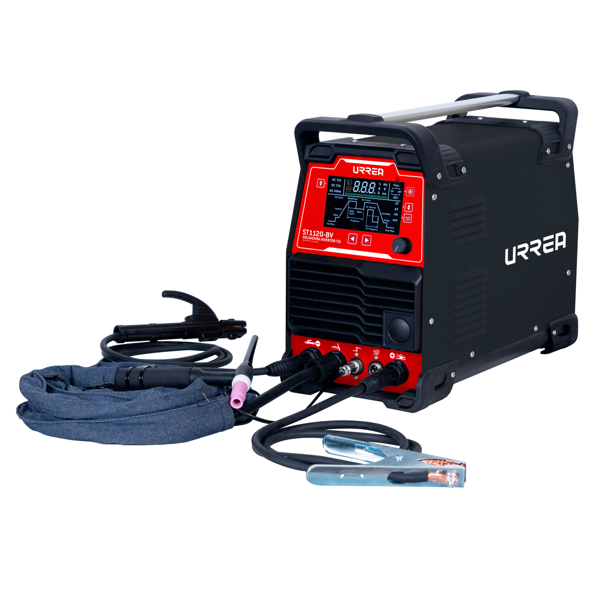 Soldadora inverter TIG de 1 fase 110 – 220 V, 200 A Urrea Soldadora inverter TIG de 1 fase 110 – 220 V, 200 A Urrea